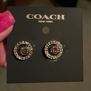 NWT coach earrings